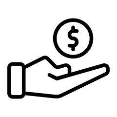 Money Line Icon
