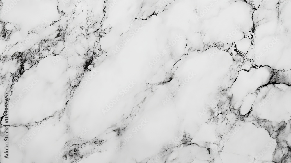 Poster Elegant white marble pattern texture for sophisticated backgrounds in design projects and work applications
