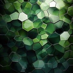 Geometric Pattern Design on a Football Field with Abstract Lines