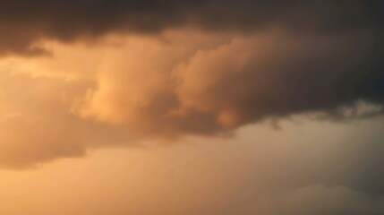 Obraz premium Clouds in the sky.