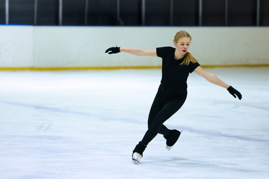 Figure skating girl.