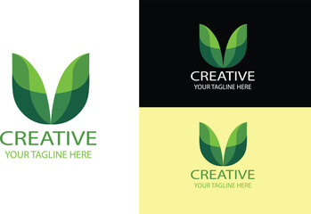 modern logo design vector