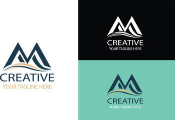 modern logo design vector