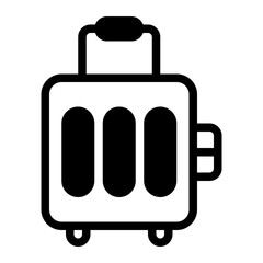 Travel Glyph Icon