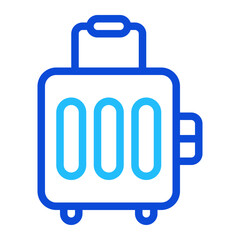 Travel Duoline Icon