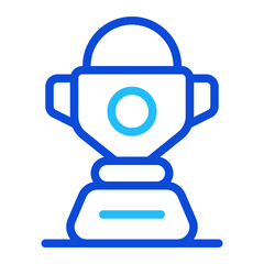 Trophy Duoline Icon