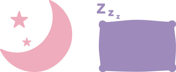 枕　月　アイコン