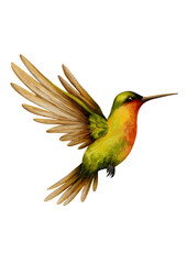 bird of paradise hummingbird pattern