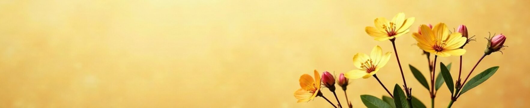 Quassia amara flowers and leaves against a warm beige background, plant life, flowers, beige