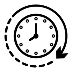 speed time line icon