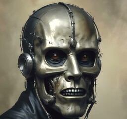 Illustration of metal mask.