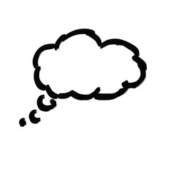 Chat Bubble | Illustration hand drawn sketch comic doodle