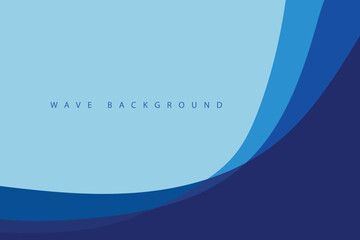 abstract blue wave background