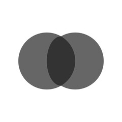 Icon of two interlocking circles