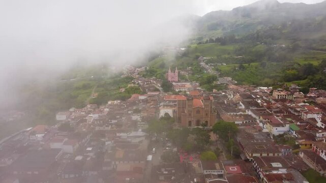 Jerico Antioquia at cloudy day