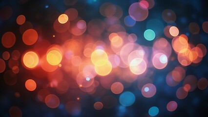 abstract background with lights