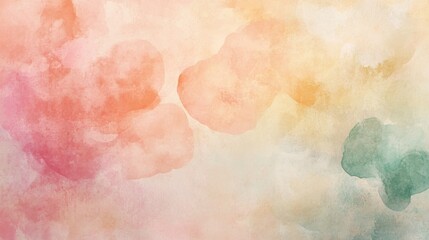 Obraz premium Delicate Watercolor Wash Background Design