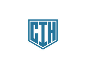 CIH logo design vector template. CIH