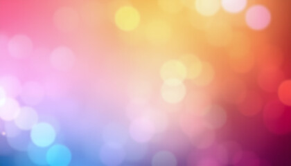 Obraz premium Abstract Color Spectrum of curves, lines and angles, diagonal stripes and concentric circles with bokeh effect