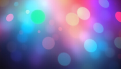 Fototapeta premium Abstract Color Spectrum of curves, lines and angles, diagonal stripes and concentric circles with bokeh effect
