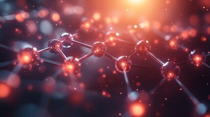 Light Rays Illuminate Molecular Structure in a Dark Scientific Setting. Generative AI