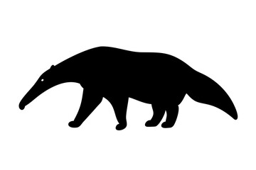 Anteater silhouette of Ant