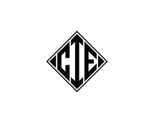 CIE logo design vector template. CIE
