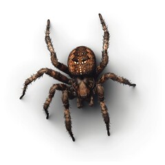 Fototapeta premium spider isolated on white background