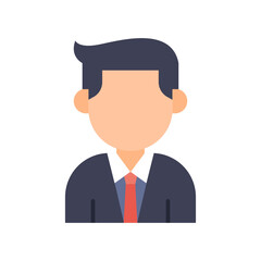 Illustration of an Man Faceless Avatar