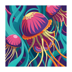 Obraz premium Abstract organic pattern design