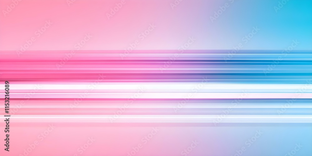 Aufkleber a gradient background with soft pink and blue horizontal stripes, creating a calming and abstract vi