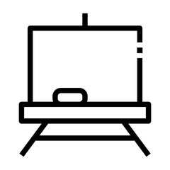 blackboard Line Icon