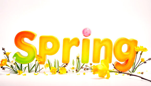 Spring Awakens: A Colorful and Playful Design