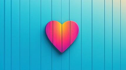 Heart Door Glow: Embrace & Acceptance Icon Illustration