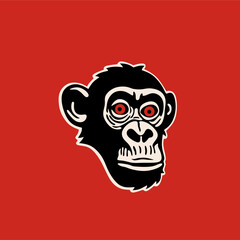 Chimp logo design