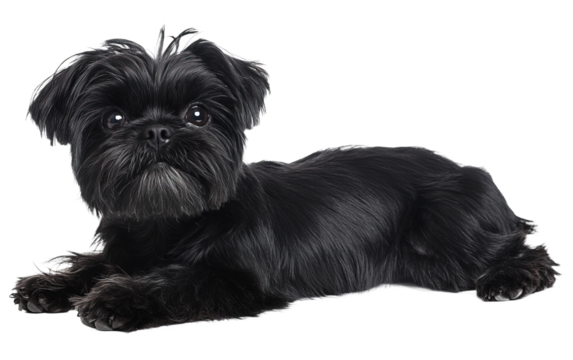 Affenpinscher isolated on white or transparent background - Powered by Adobe