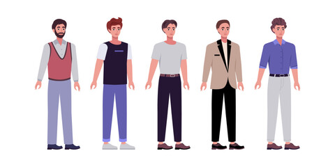 12 - Group of sideways people