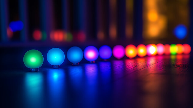 Romantic sparkle bokeh lights dim room abstract photography nighttime vibes intimate mood