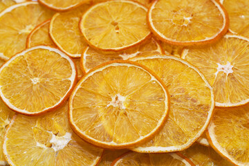 orange slices background Healthy food background