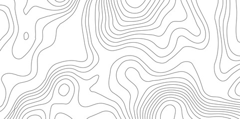 Topographic map patterns, topography line map,Modern design with White background,Vector illustration. wave Line topography map contour background,Topography map background. Vector banner.