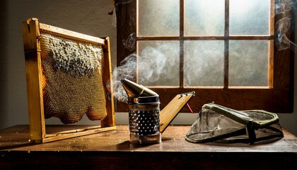 Each tool plays a vital role in hive management.  