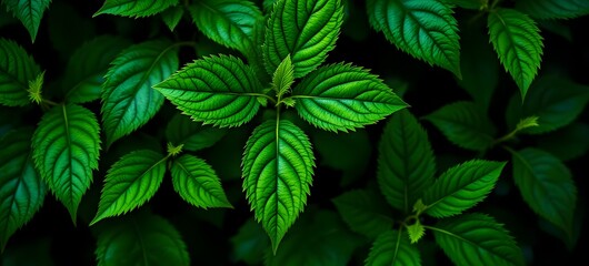 Leafy Abundance: The Beauty of Green Textures
