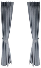 Mock up gray drapery