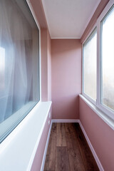 Simple Stylish Covered Balcony Residential House, Hotel Apartment Loggia Design
