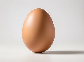 egg on white background