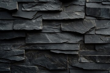 Black wall texture dark rough background