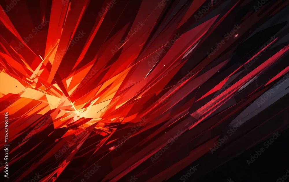 Aufkleber dynamic high-energy abstract background sharp.