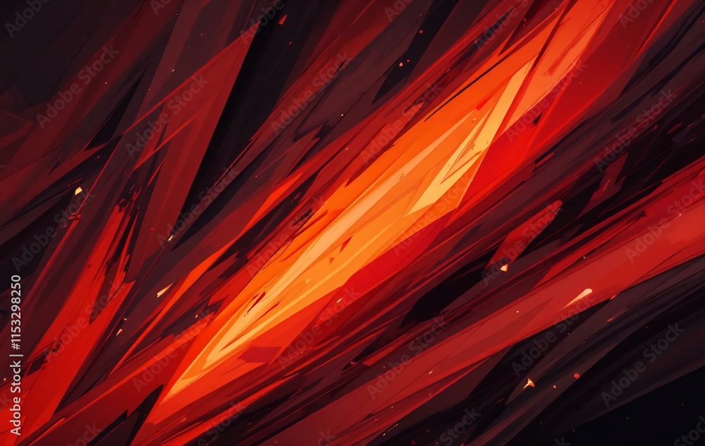 Poster dynamic high-energy abstract background sharp.