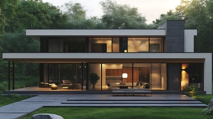 Modern architectural beauty captured perfectly in high-resolution real estate imagery