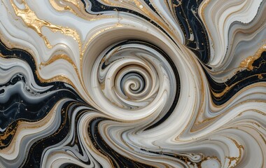 swirling vortex liquid marble veins.